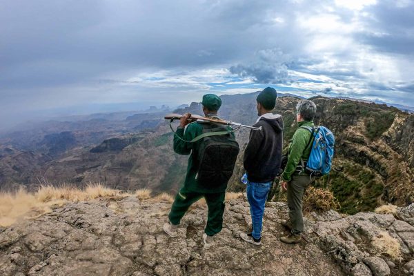 Tiefblick - Simien-Nationalpark, Äthiopien