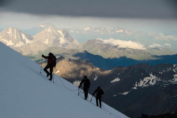 Aufstieg zum Kasbek, 5047m, Georgien