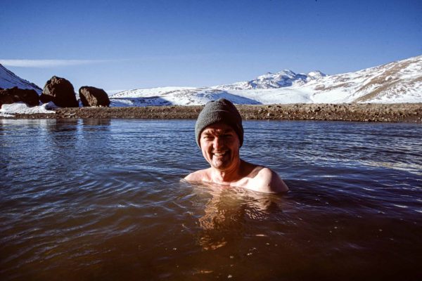 Heißes Bad, Geysirfeld El Tatio, Chile